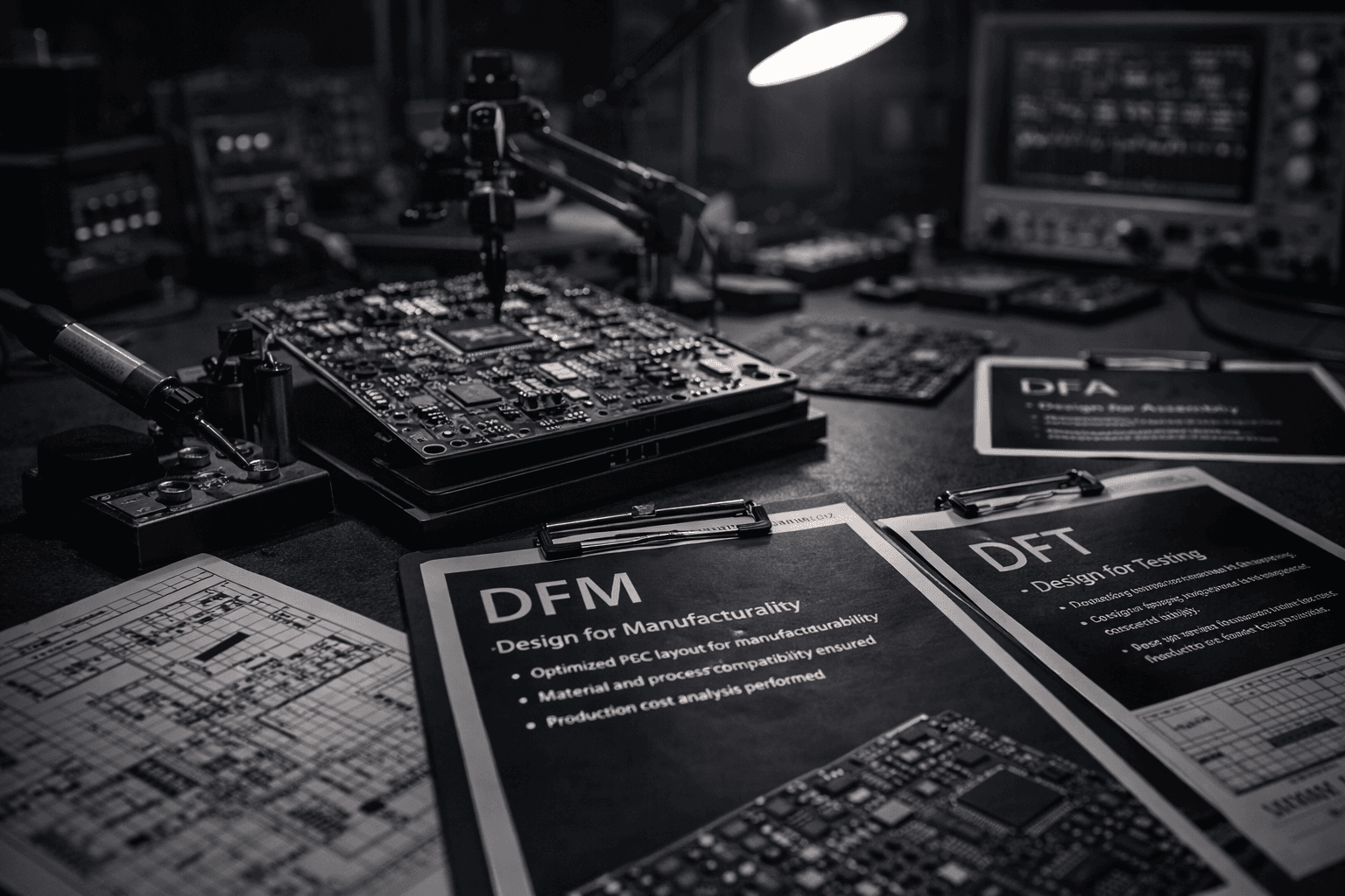 DFM, DFA & DFT Analysis Diamond detection - Mindron